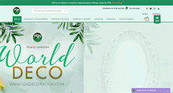 Desktop Screenshot of iqgdecoracion.com